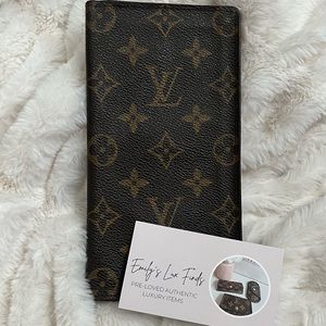 Authentic Vintage Louis Vuitton Checkbook Wallet
